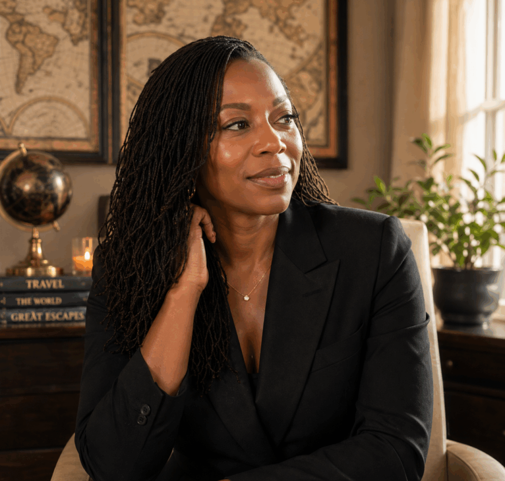 Tanisha Connelly, founder of Simplistic Journeys luxury cultural travel brand